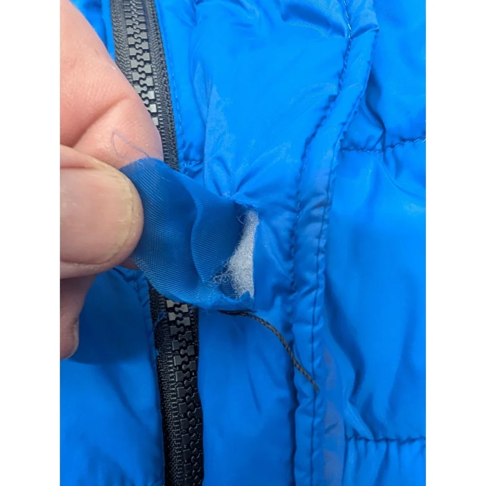 Spyder Hooded Puffer Coat Jacket Youth Boys Size M 10/12 Fleece Lined Winter